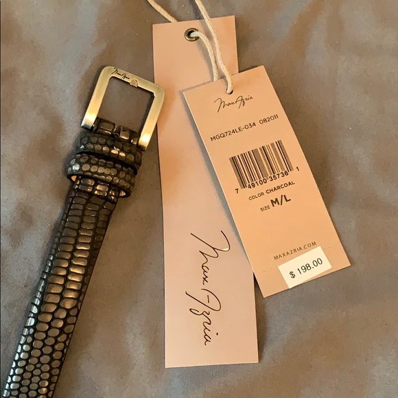 M/L Max Azria Leather Belt main image 4